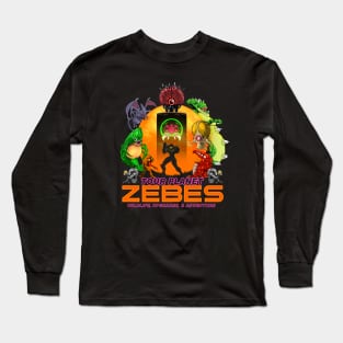 Tour Planet Zebes - Metroid Long Sleeve T-Shirt